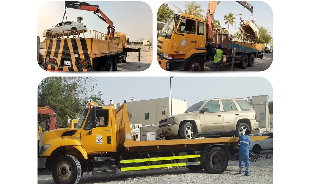Over 450 abandoned vehicles removed in Al Rayyan 